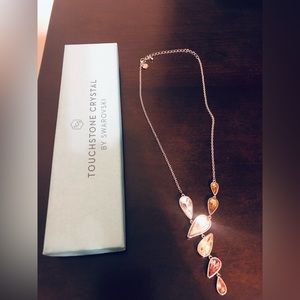 Touchstone crystal necklace